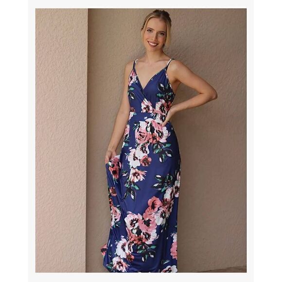 NWOT CHIC ME MAXI DRESS - Picture 7 of 7